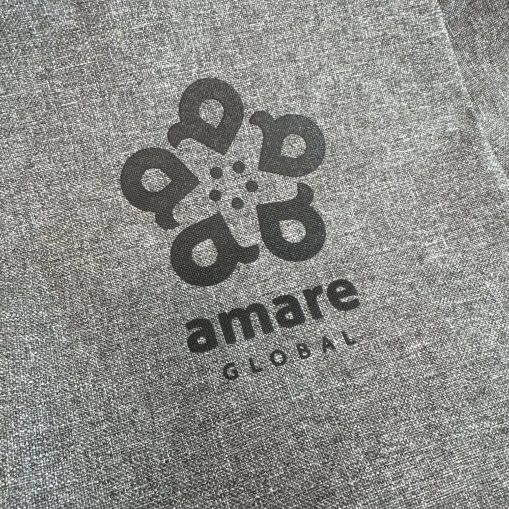 Amare Global Branded Backpack Bag Black‎ Gray